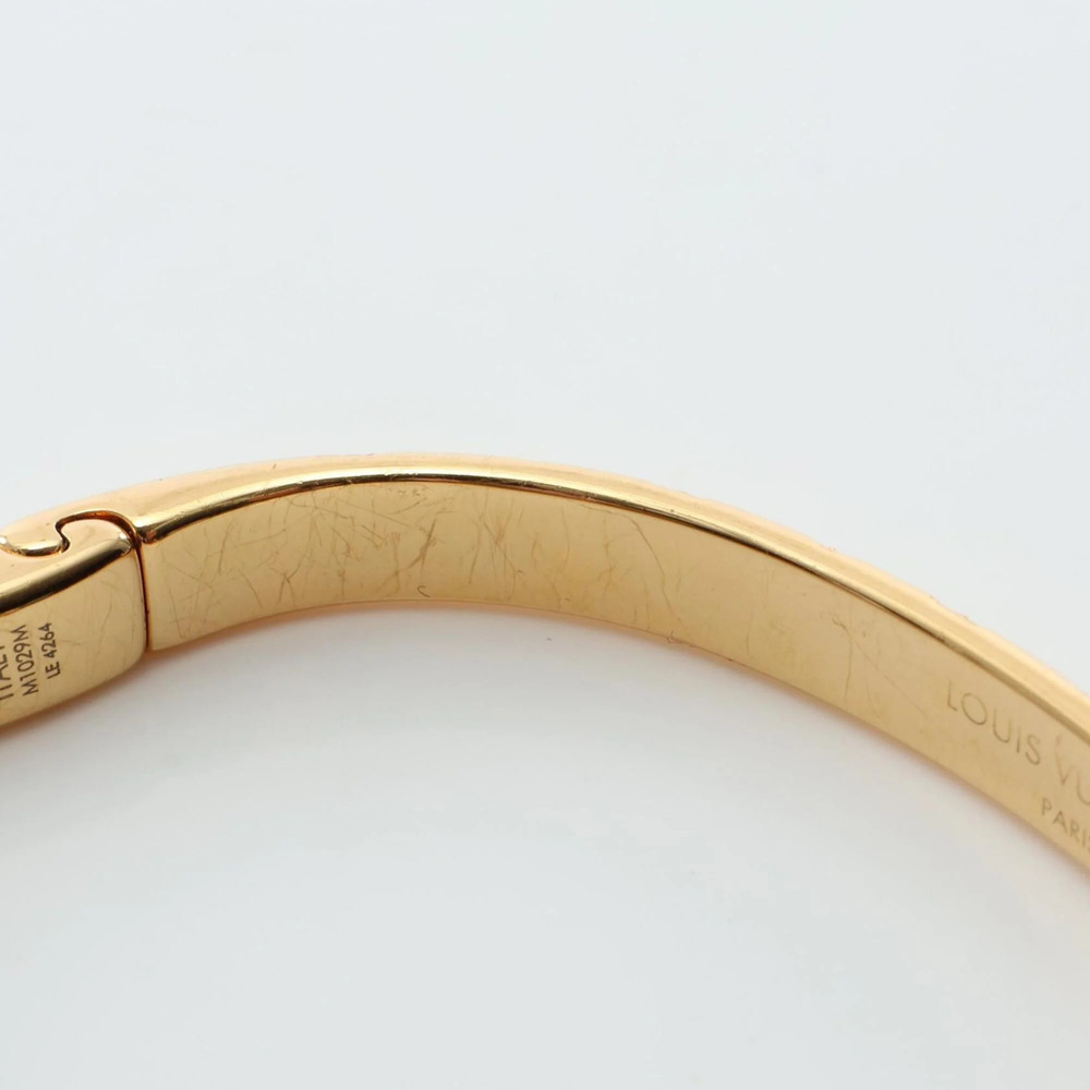 LOUIS VUITTON Gold Charm Bracelet - Picture 7 of 9